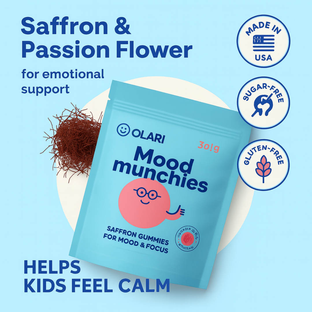 Mood Munchies Saffron Gummies