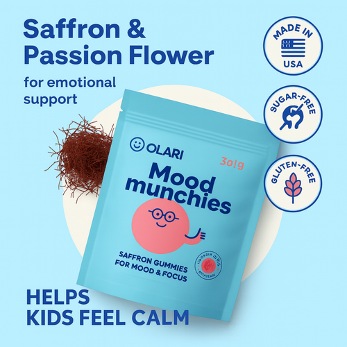Mood Munchies Saffron Gummies
