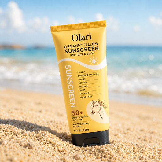 Organic Tallow Sunscreen 50 SPF+
