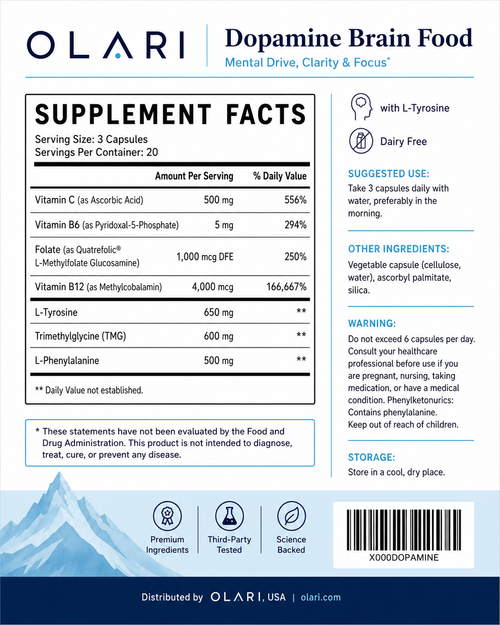 Dopamine Brain Food